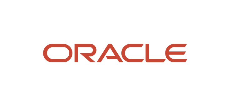 Oracle logo in red text on a white background, representing the Credence-Oracle partnership.